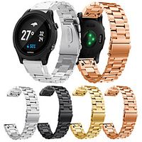 Watch Band for Fenix 5s Quickfit Garmin Butterfly Buckle Stainless Steel Wrist Strap