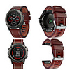 Watch Band for Fenix 5x / Fenix 5x Plus / Fenix 3 HR Garmin Classic Buckle Genuine Leather Wrist Strap