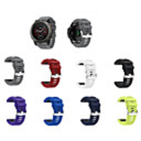 Watch Band for Fenix 5x / Fenix 5x Plus / Fenix 3 HR Garmin Sport Band / Classic Buckle Silicone Wrist Strap