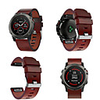 Watch Band for Fenix 5x Fenix 3 HR Fenix 3 Garmin Classic Buckle Genuine Leather Wrist Strap