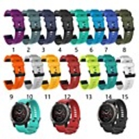 Watch Band for Fenix 5x Garmin Classic Buckle Silicone Wrist Strap