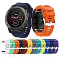 Watch Band for Fenix 5x Plus / Fenix 3 HR / Fenix 3 Garmin Sport Band Silicone Wrist Strap