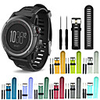 Watch Band for Fenix 5x Plus / Fenix 3 HR Garmin Sport Band Silicone Wrist Strap