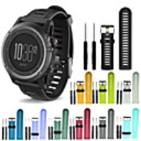 Watch Band for Fenix 5x Plus / Fenix 3 HR Garmin Sport Band Silicone Wrist Strap