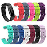 Watch Band for Fitbit Ace 2 / Fitbit Inspire HR / Fitbit Inspire Fitbit Sport Band / Classic Buckle Silicone Wrist Strap