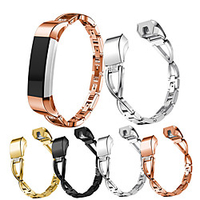 Watch Band for Fitbit Alta HR / Fitbit Alta Fitbit Sport Band / Modern Buckle / Jewelry Design Stainless Steel Wrist Strap