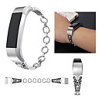 Watch Band for Fitbit Alta HR / Fitbit Alta Fitbit Sport Band Stainless Steel / Ceramic Wrist Strap