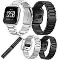 Watch Band for Fitbit Blaze / Fitbit Versa / Fitbit Versa Lite Fitbit Sport Band Stainless Steel Wrist Strap