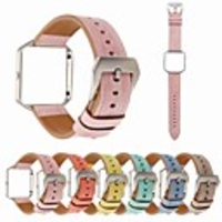 Watch Band for Fitbit Blaze Fitbit Classic Buckle Genuine Leather Wrist Strap