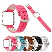 Watch Band for Fitbit Blaze Fitbit Classic Buckle Genuine Leather Wrist Strap