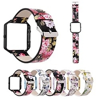 Watch Band for Fitbit Blaze Fitbit Leather Loop Genuine Leather Wrist Strap