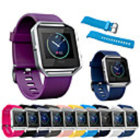 Watch Band For Fitbit Blaze Fitbit Sport Band / Classic Buckle Silicone Wrist Strap For Fitbit Blaze