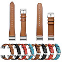 Watch Band for Fitbit Charge 2 / Fitbit Charge 3 / Fitbit Charge 4 Fitbit Leather Loop Genuine Leather Wrist Strap