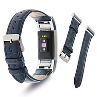 Watch Band for Fitbit Charge 2 / Fitbit ionic Fitbit Leather Loop Genuine Leather Wrist Strap miniinthebox