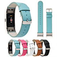 Watch Band for Fitbit Charge 2 Fitbit Classic Buckle Genuine Leather Wrist Strap