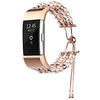 Watch Band for Fitbit Charge 2 Fitbit Jewelry Design Elastic Beaded Wrist Strap