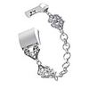 Watch Band for Fitbit Charge 2 Fitbit Sport Band Stainless Steel / Ceramic Wrist Strap