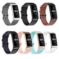 Watch Band for Fitbit Charge 3 / Fitbit Charge 4 Fitbit Business Band Genuine Leather Wrist Strap