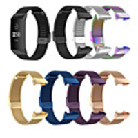 Watch Band for Fitbit Charge 3 / Fitbit Charge 4 Fitbit Sport Band Stainless Steel Wrist Strap