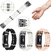 Watch Band for Fitbit Charge 3 Fitbit Jewelry Design Ceramic Wrist Strap