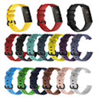 Watch Band for Fitbit Charge 3 Fitbit Sport Band Silicone Wrist Strap