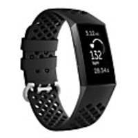 Watch Band for Fitbit Charge 3 Fitbit Sport Band Silicone Wrist Strap