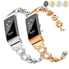 Watch Band for Fitbit Charge 4 Fitbit Jewelry Design Stainless Steel Wrist Strap