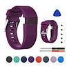 Watch Band for Fitbit Charge HR Fitbit Classic Buckle Silicone Wrist Strap
