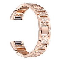 Watch Band for Fitbit charge2 Fitbit Jewelry Design Stainless Steel Wrist Strap Diamond Band Metal miniinthebox