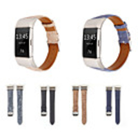 Watch Band for Fitbit charge2 Fitbit Modern Buckle Genuine Leather Wrist Strap