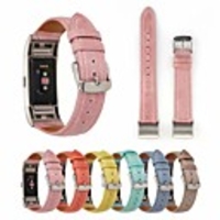 Watch Band for Fitbit charge2 Fitbit Modern Buckle Quilted PU Leather Wrist Strap
