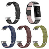 Watch Band for Fitbit charge3 / Fitbit charge2 / Fitbit Charge 4 Fitbit Sport Band Genuine Leather Wrist Strap
