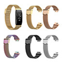 Watch Band for Fitbit Inspire HR / Fitbit Inspire Fitbit Sport Band / Classic Buckle / Milanese Loop Stainless Steel Wrist Strap