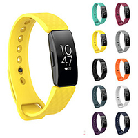 Watch Band For Fitbit Inspire HR / Fitbit Inspire Fitbit Sport Band / Classic Buckle Silicone Wrist Strap
