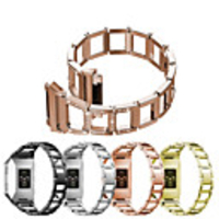 Watch Band for Fitbit ionic Fitbit Sport Band / Jewelry Design Stainless Steel Wrist Strap