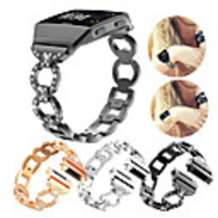 Watch Band for Fitbit ionic Fitbit Sport Band / Modern Buckle / Jewelry Design Stainless Steel Wrist Strap