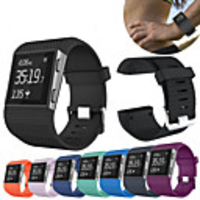 Watch Band For Fitbit Surge Fitbit Sport Band / Classic Buckle Silicone Wrist Strap