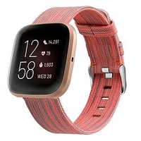 Watch Band for Fitbit Versa / Fitbi Versa Lite / Fitbit Versa 2 Fitbit Sport Band / Classic Buckle Fabric Wrist Strap miniinthebox