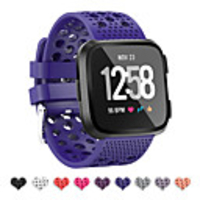 Watch Band for Fitbit Versa / Fitbi Versa Lite / Fitbit Versa 2 Fitbit Sport Band Silicone Wrist Strap