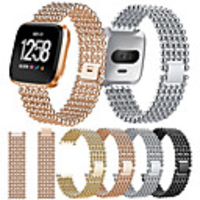 Watch Band for Fitbit Versa / Fitbi Versa Lite / fitbit versa 2 Fitbit Business Band Stainless Steel Wrist Strap