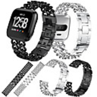 Watch Band for Fitbit Versa / Fitbi Versa Lite / fitbit versa 2 Fitbit Business Band Stainless Steel Wrist Strap