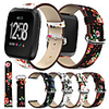 Watch Band for Fitbit Versa / Fitbi Versa Lite / fitbit versa 2 Fitbit Classic Buckle Genuine Leather Wrist Strap