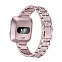 Watch Band for Fitbit Versa / Fitbi Versa Lite / fitbit versa 2 Fitbit Jewelry Design Stainless Steel Wrist Strap