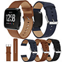 Watch Band for Fitbit Versa / Fitbi Versa Lite / fitbit versa 2 Fitbit Sport Band Genuine Leather Wrist Strap