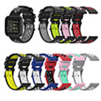 Watch Band for Fitbit Versa / Fitbi Versa Lite / Fitbit Versa Lite Fitbit Sport Band / Classic Buckle Silicone Wrist Strap