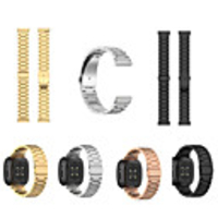 Watch Band for Fitbit Versa / Fitbi Versa Lite / Fitbit Versa2 Fitbit Business Band Stainless Steel Wrist Strap