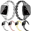Watch Band for Fitbit Versa / Fitbit Versa 2 Fitbit Jewelry Design Stainless Steel Wrist Strap miniinthebox