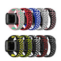 Watch Band for Fitbit Versa / Fitbit Versa Lite / Fitbit Versa 2 Fitbit Sport Band Silicone Wrist Strap