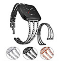 Watch Band for Fitbit Versa / Fitbit Versa Lite / Fitbit Versa 2 Fitbit Sport Band Stainless Steel Wrist Strap