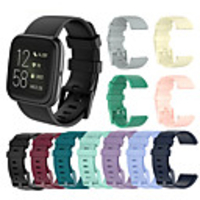 Watch Band For Fitbit Versa / Fitbit Versa Lite / Fitbit Versa 2 Fitbit Sport Band / Classic Buckle / Modern Buckle Silicone Wrist Strap For Fitbit Versa 2 / Fitbit Versa Lite / Fitbit Versa